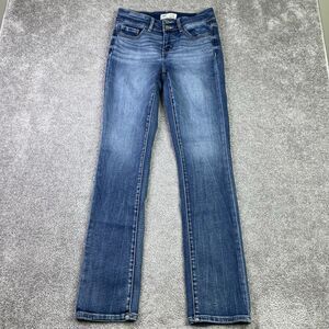 BKE Payton Jeans Women’s 27X32 Blue Straight Mid-Rise Medium Wash Denim Stretch